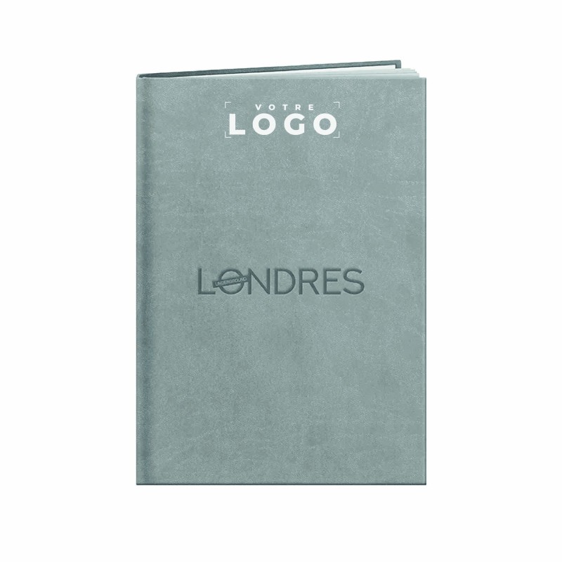 Agenda Londres personnalisé – Couverture Vivella® – 13 mois
