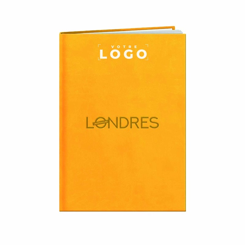 Agenda Londres personnalisé – Couverture Vivella® – 13 mois