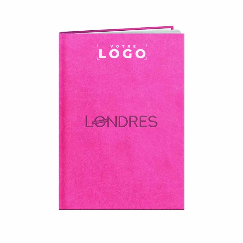 Agenda Londres personnalisé – Couverture Vivella® – 13 mois