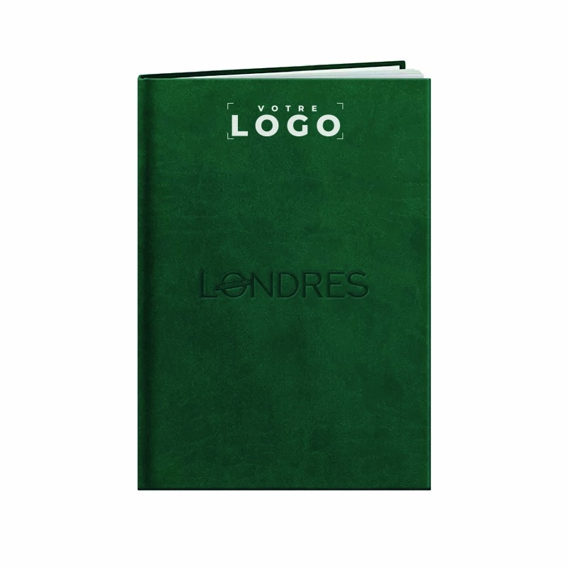 Agenda Londres personnalisé – Couverture Vivella® – 13 mois