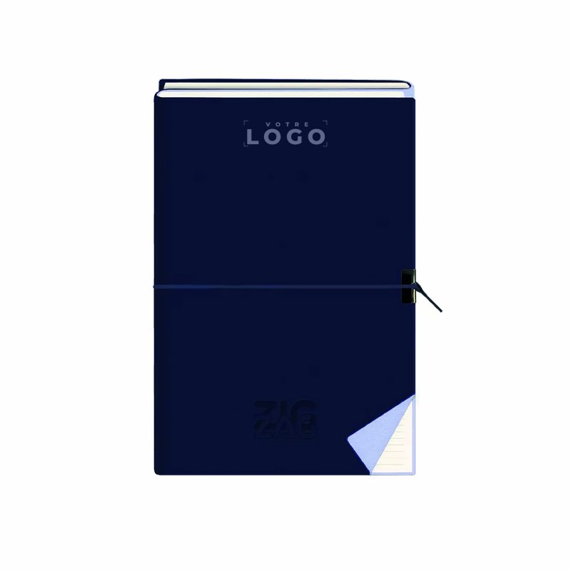 Agenda Zig-Zag personnalisé – Carnet & agenda professionnel