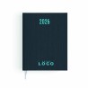 Agenda de bureau personnalisé effet toilé – Made in France & éco