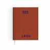 Agenda de bureau personnalisé effet toilé – Made in France & éco