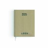Agenda de bureau personnalisé effet toilé – Made in France & éco