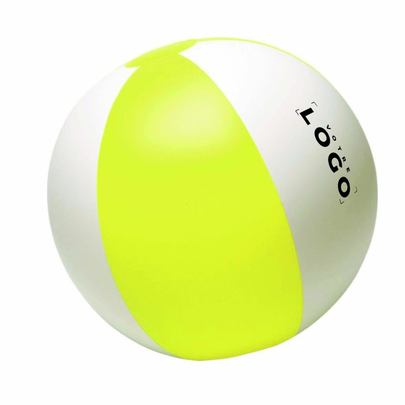 Ballon de plage gonflable personnalisable –  goodie PVC 9 couleurs