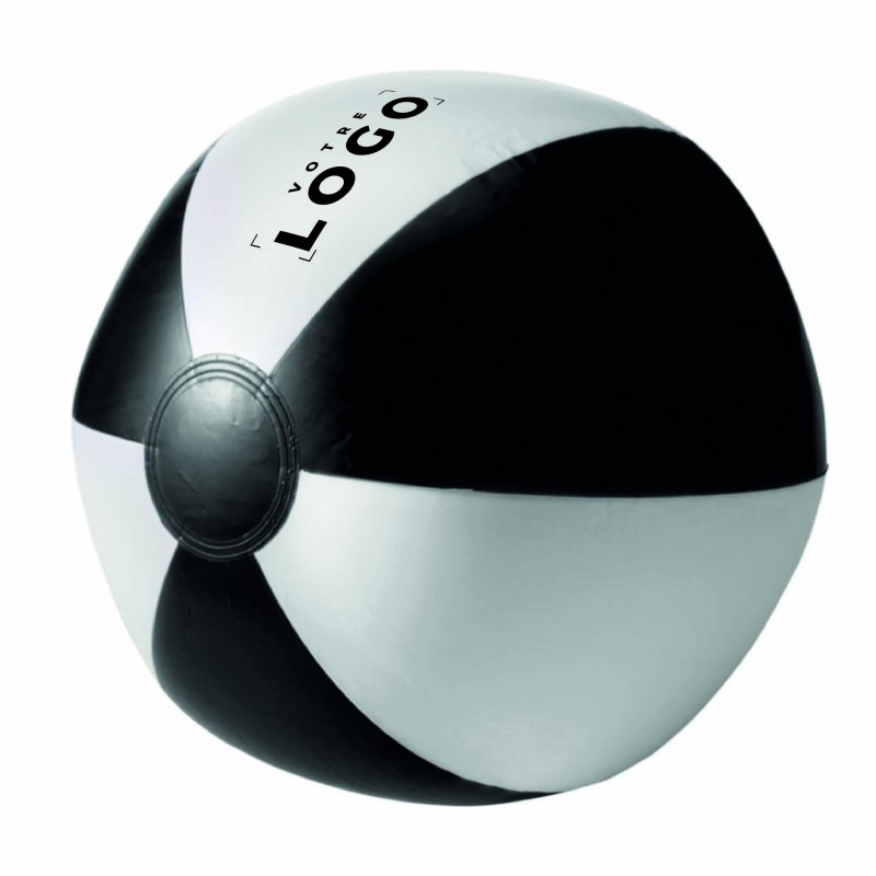 Ballon de plage gonflable personnalisable –  goodie PVC 9 couleurs