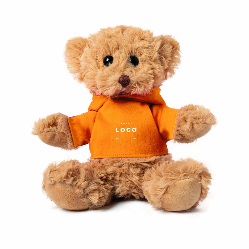 Ours en peluche personnalisable avec chemise – Goodie doux et coloré