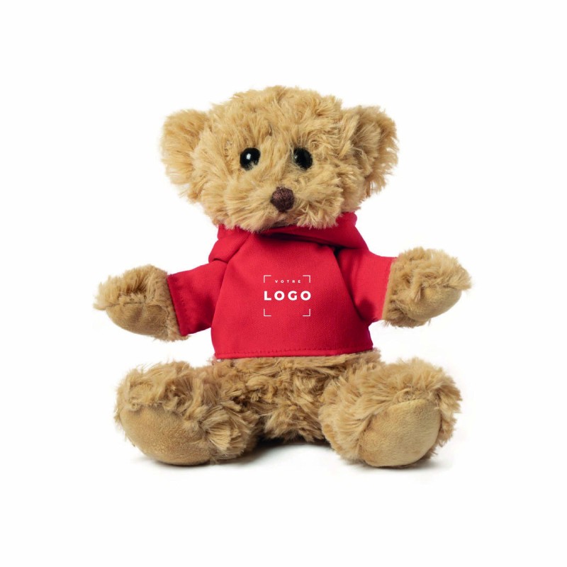 Ours en peluche personnalisable avec chemise – Goodie doux et coloré