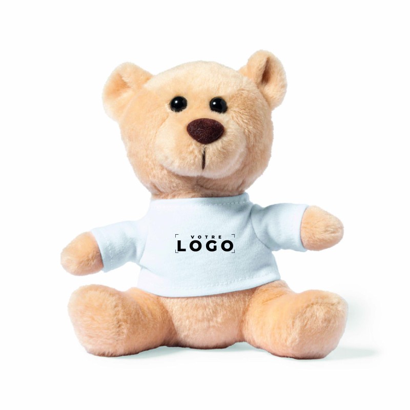 Ours en peluche personnalisable – Goodie original pour entreprise