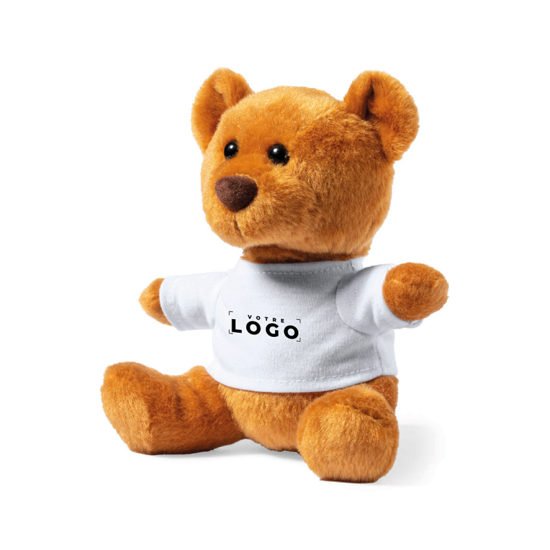 Ours en peluche personnalisable – Goodie original pour entreprise
