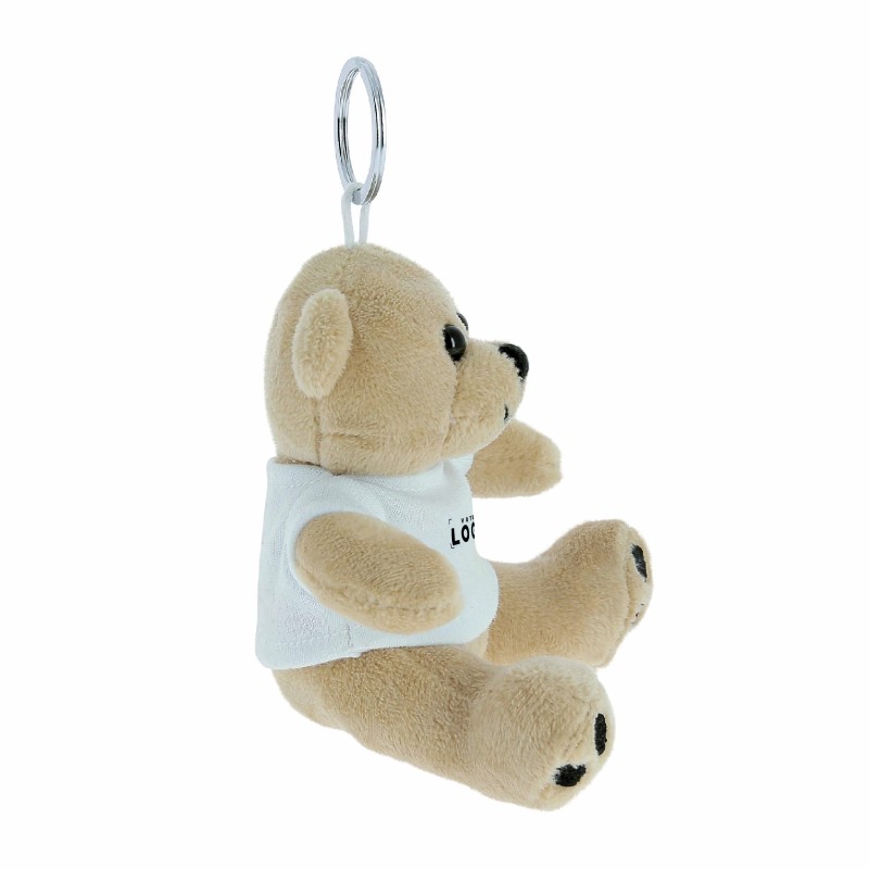 Porte-clés peluche personnalisable – Goodie pratique pour entreprise