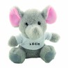 Éléphant en peluche RPET personnalisable – Goodie original