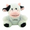 Vache en peluche RPET personnalisable