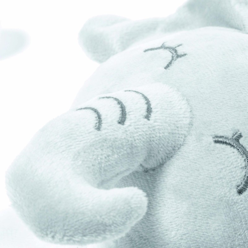 Doudou éléphant personnalisable – Communication dès le plus jeune âge
