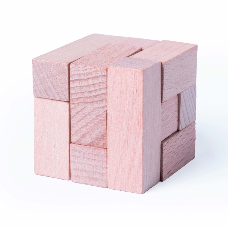 Set de casse-têtes en bois personnalisé – Coffret 3 jeux d’adresse