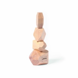 Jeu d’adresse en bois de pin naturel personnalisé