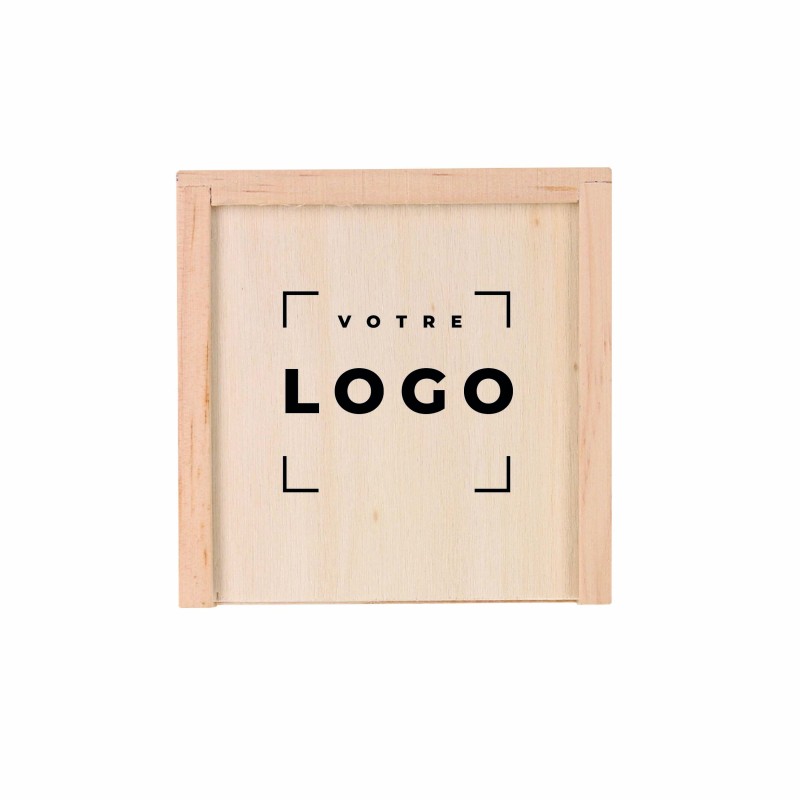 Jeu de morpion en bois personnalisé – Cadeau d’entreprise élégant
