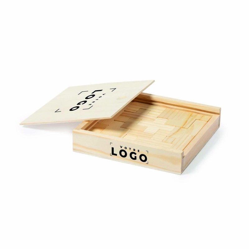 Jeu d’adresse en bois personnalisé – Cadeau d’entreprise original