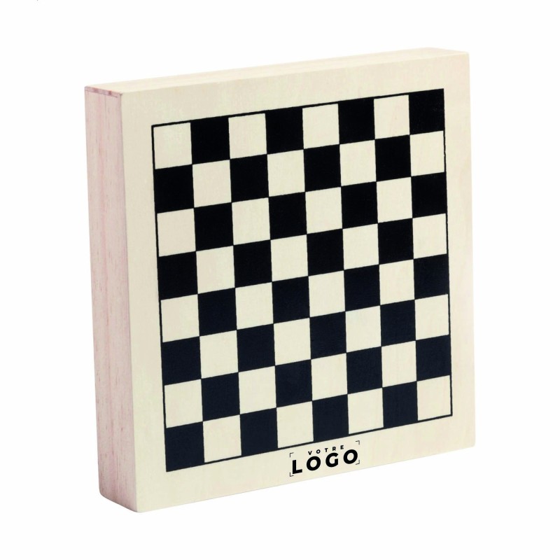 Set de jeux en bois personnalisé – Cadeau d’entreprise ludique