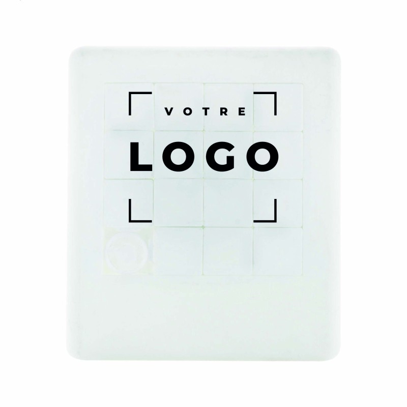Mini Puzzle Taquin Personnalisé – Goodies ludique et interactif