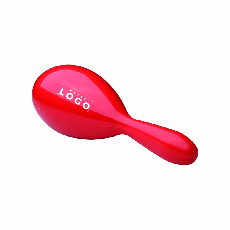 Maracas en plastique personnalisables – Goodies ludiques et colorés