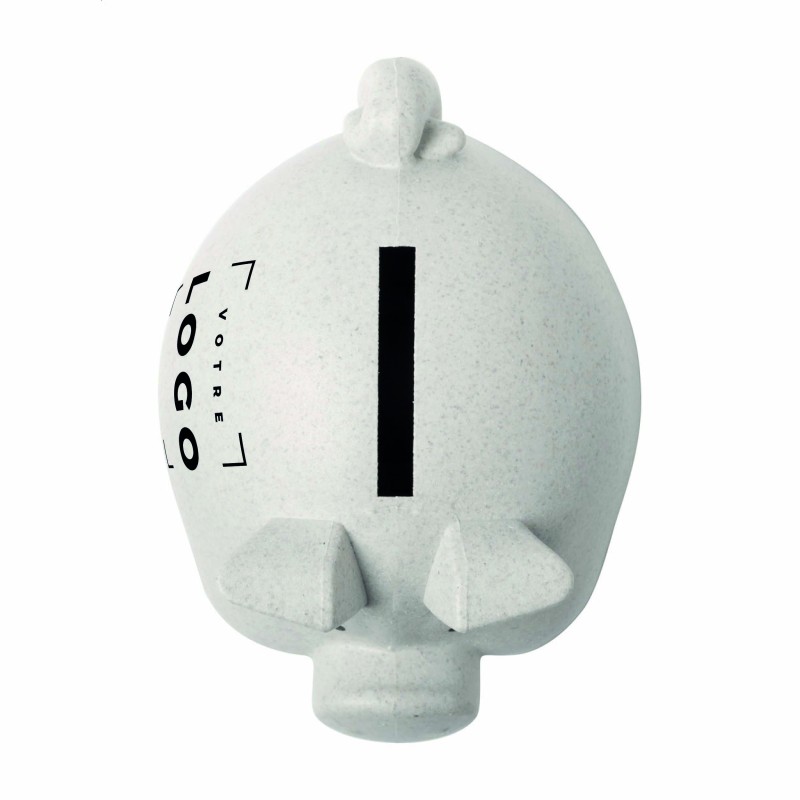 Tirelire en fibre de bambou personnalisée – Goodie écologique