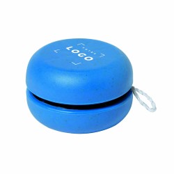 Yoyo en canne à blé personnalisé – Cadeau d’affaires ludique et écolo