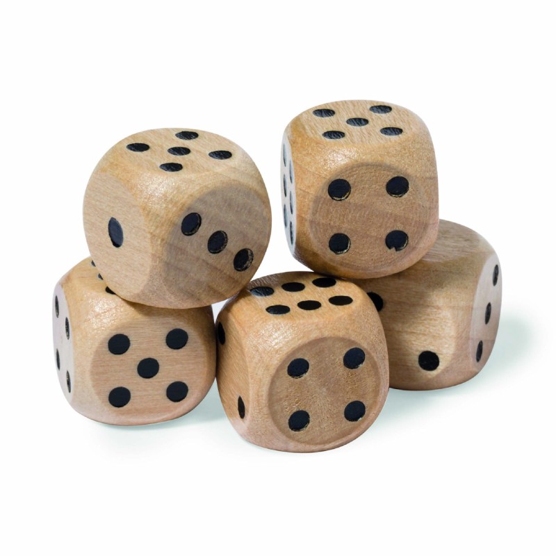 Jeu dés en bois personnalisé – Cadeau d’affaires élégant et original