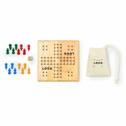 Jeu de petits chevaux en bois – Cadeau d'affaires ludique et écolo