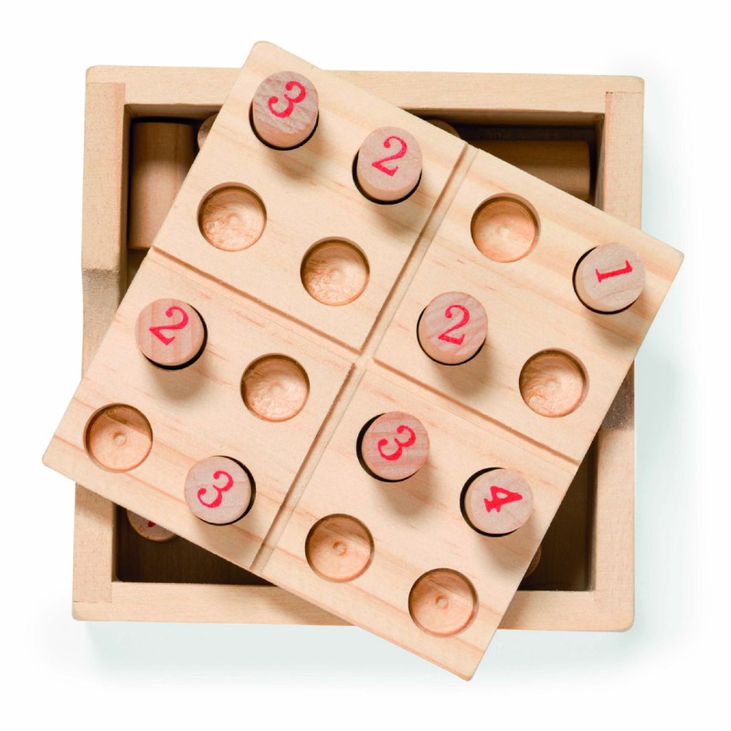 Jeu Sudoku en bois personnalisable – Cadeau d'affaires éthique