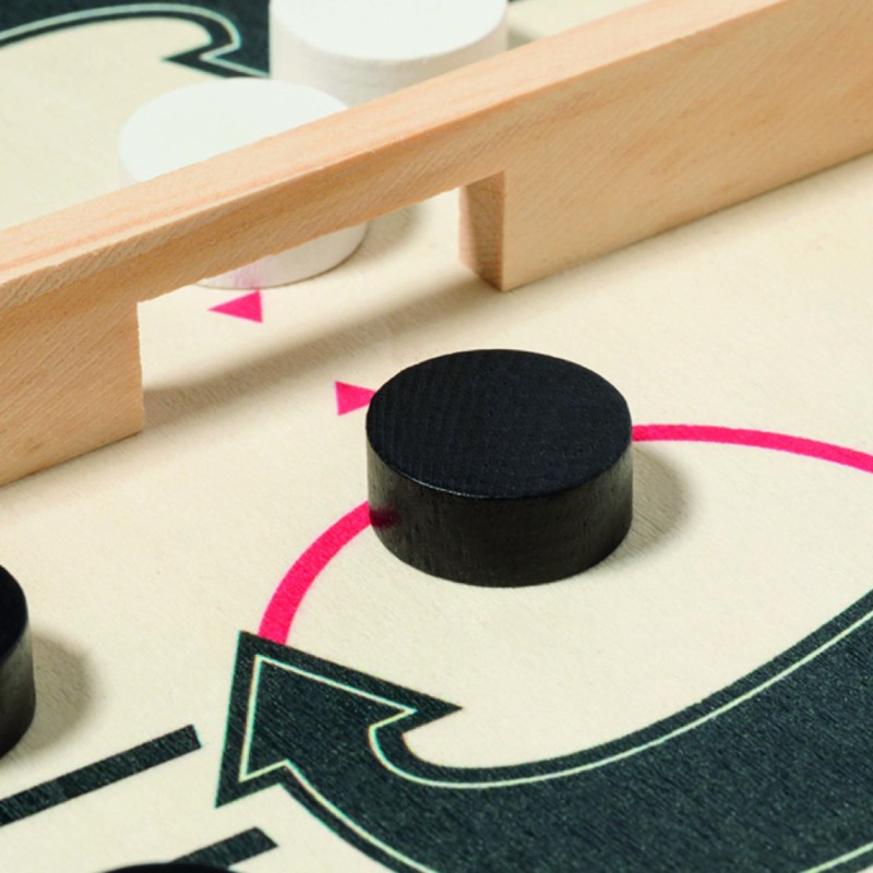 Jeu de palets en bois personnalisé – Goodies d’adresse écoresponsable