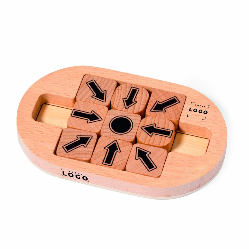 Jeu d’adresse en bois personnalisé – cadeau d’entreprise ludique
