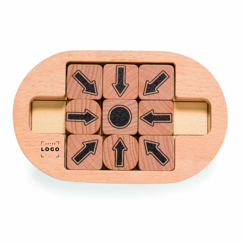 Jeu d’adresse en bois personnalisé – cadeau d’entreprise ludique
