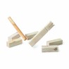Jeu de kubb en bois naturel – Set complet avec sac de transport