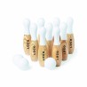 Jeu de quilles en bois naturel - Cadeau d’affaires personnalisé