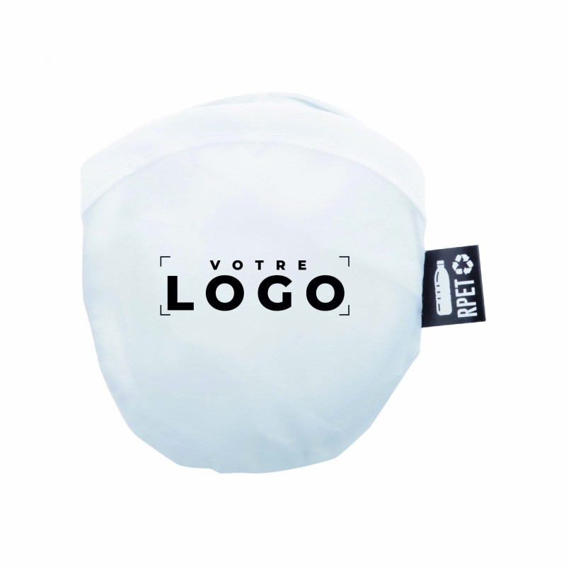 Frisbee personnalisé pliable en RPET avec pochette – Écoresponsable