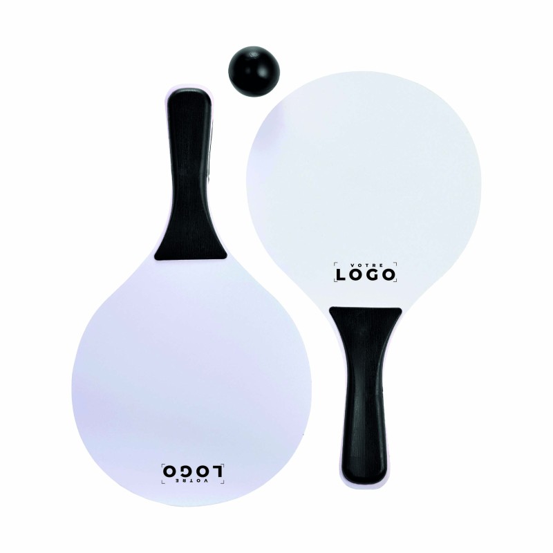 Set de raquettes de plage personnalisées – Goodies d'été