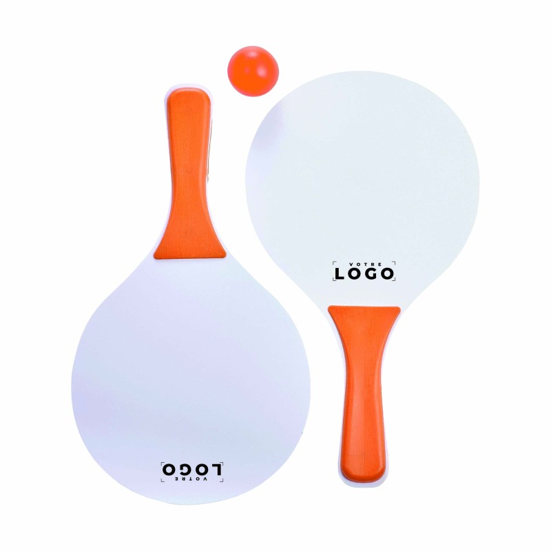 Set de raquettes de plage personnalisées – Goodies d'été