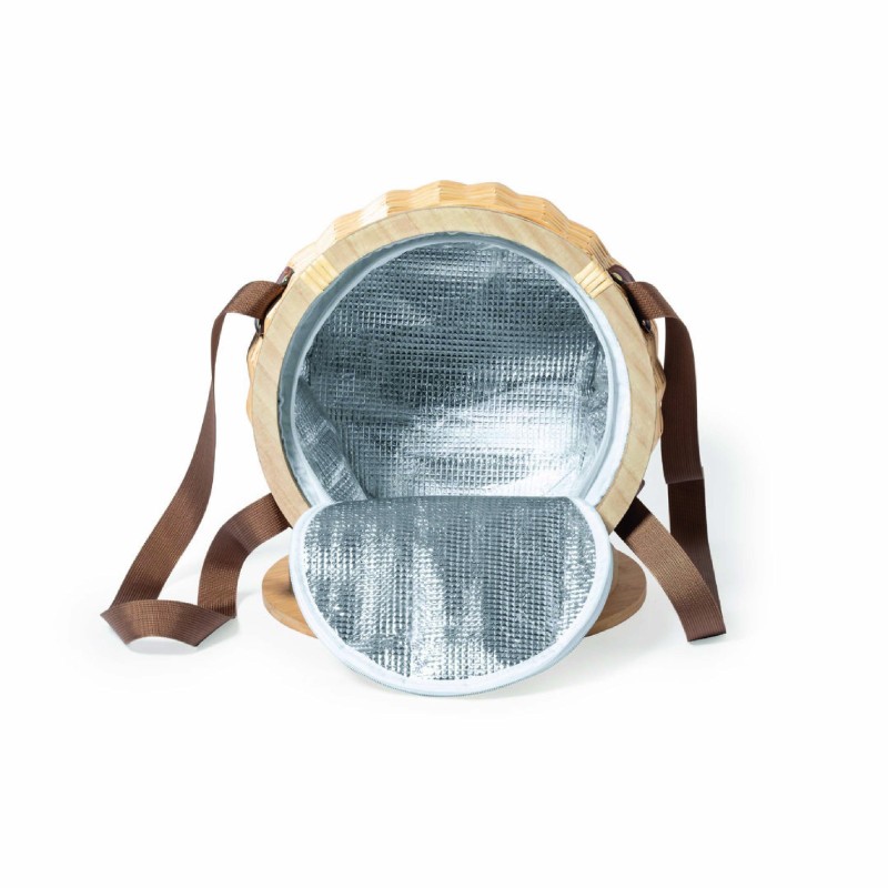 Panier isotherme en osier personnalisable | Cadeau d’entreprise écolo