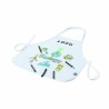 Tablier enfant personnalisable en RPET avec crayons de cire