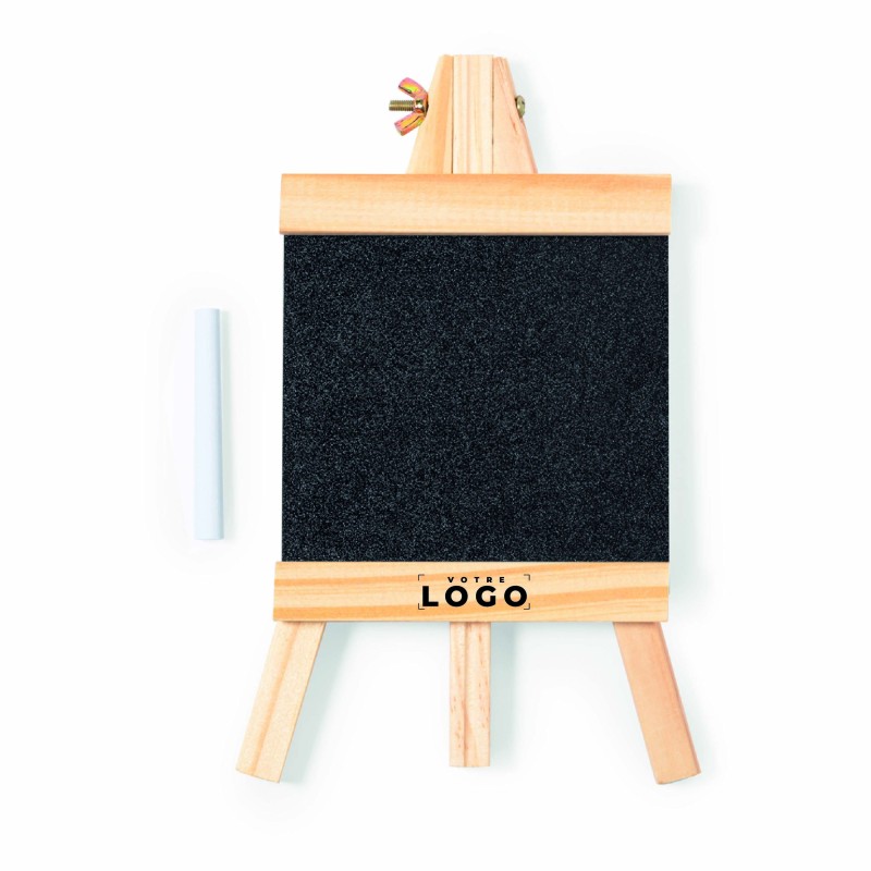 Pupitre avec ardoise en bois personnalisable – Goodie design et utile