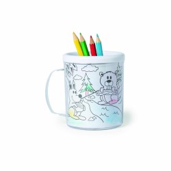 Mug personnalisable avec insert à colorier – Goodies créatif