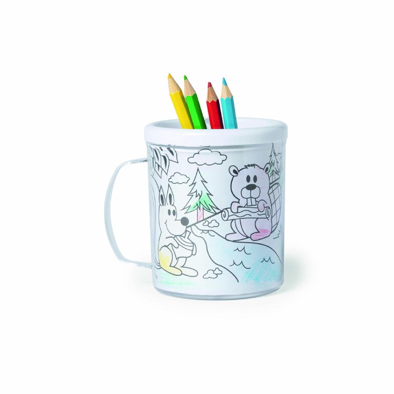 Mug personnalisable avec insert à colorier – Goodies créatif