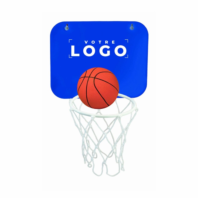 Mini panier de basket personnalisé avec balle – Goodies entreprise