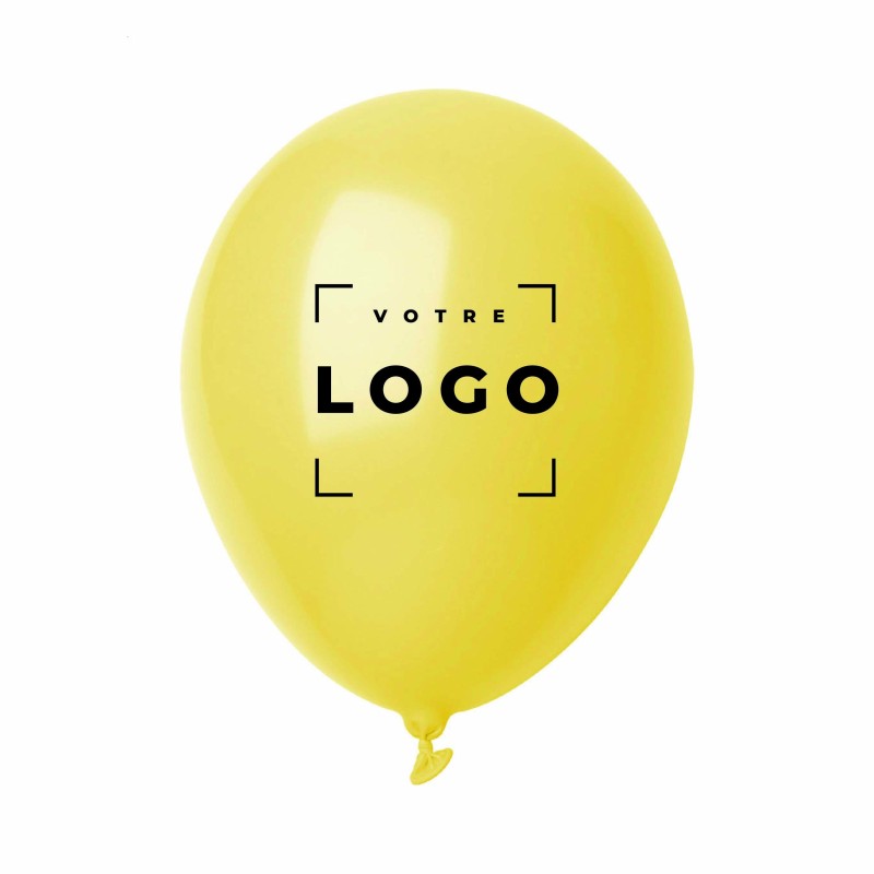Ballon biodégradable personnalisable – Baudruche latex couleurs pastel