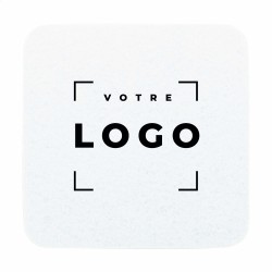 Sous-verre personnalisé en feutrine RPET | Goodies éco sur mesure
