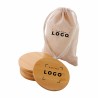 Set de sous-verres en bambou personnalisables | Pochette coton incluse