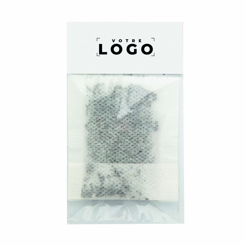 Sachet de thé personnalisé Earl Grey – Cadeau d’entreprise & Goodies