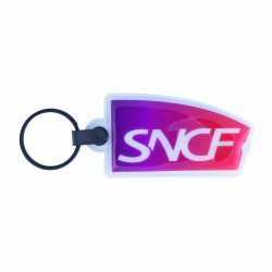 Porte-clés lampe PVC flexible – Personnalisable et lumineux