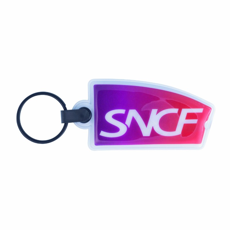 Porte-clés lampe PVC flexible – Personnalisable et lumineux